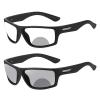 helena Rectangle Transition Photochromic Bifocal Reading Glasses for Men Women Outdoor Sports Presbyopia Sunglasses reader (black, 1.75, multiplier_x) view 1