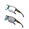 square Transition Photochromic Bifocal Reading Glasses for Men Sun protection Outdoor Sports Presbyopia Sunglasses reader (BLUE, 1.5, multiplier_x) view 1