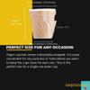 50 PACK 10 oz. Hotel Motel Room Kraft Ripple Individually Wrapped Paper Hot Paper Cups Premium Quality Rippled Wall Disposable Wrapped Coffee Cups for Hot Drinks view 4