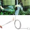 BYTRON Extra Long Pipe Tube Cleaner Fridge Drain Pipe Dredging Tool Flexible Drain Brush Skinny Tube Spiral Cleaning Brush Drinking Straw Cleaner Brush Nylon Spring Brush 155CM 3pcs view 2