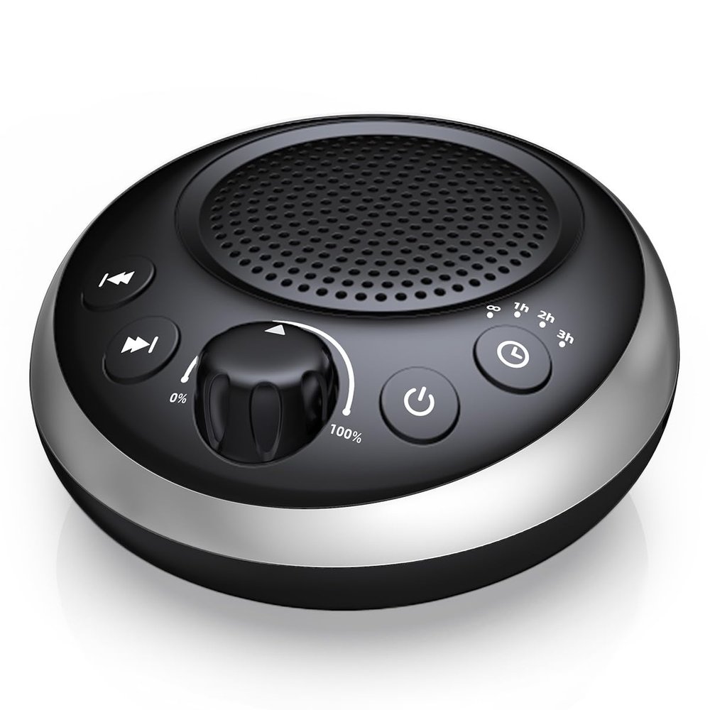 Sound Machine Loud White Noise Machine Nonstop Brown Noise Sleep Machine 30 Soothing Sounds for Baby Kids Adults Pink Noise Sounds Machine 36-Level Vol 4 Timer Memory Function for Home Travel Office