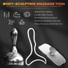 ONUEMP 3-in-1 Stainless Steel Therapy Massage Tool, Gua Sha Paddle & Swedish Cup & Mushroom Massager, Maderoterapia Kit Colombiana for Lymphatic Drainage, Cellulite Remover, Body Sculpting view 2