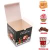 15 Pack Christmas Gift Boxes, Gift Boxes with Lids,Christmas Party Boxes with 3 Different Designs and Color,Christmas Boxes for Pastries, Candy, Holiday Bakery Treat and Party Favor 5 x 5 x 5 Inches view 3