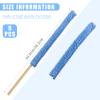 Honeydak 6 Pieces Microfiber Detail Duster Sticks Mini Duster Crevice Cleaning Tool Car Air Vent Cleaner Fan Cleaning Brush for Home Air Vent Window The Smallest Spaces view 2
