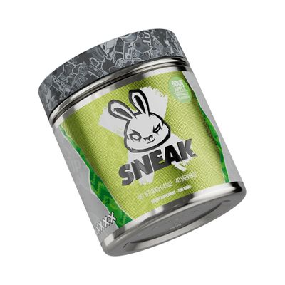SNEAK Energy Drink Powder | Sour Apple | No Sugar. No Nasties. Just Natural Caffeine, Focus-Boosting Nootropics | 40 Servings