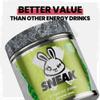 SNEAK Energy Drink Powder | Sour Apple | No Sugar. No Nasties. Just Natural Caffeine, Focus-Boosting Nootropics | 40 Servings view 3