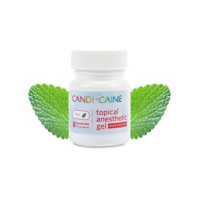 Dynamic Dental Candi Caine, Topical Anesthetic Gel, 1 oz, Mint Flavor