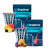 DripDrop Hydration - Electrolyte Powder Packets - Watermelon, Berry, Lemon, Orange, Fruit Punch, Grape, Strawberry Lemonade, Cherry - 32 Count view 1
