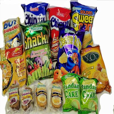 BALIKBAYAN SNACKS BOX- VARIETY ASSORTMENT OF CLASSIC FILIPINO SNACKS (9 COUNTS TOTAL)