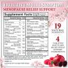 Menopause Supplements for Women Gummies - Complete Natural Mild Hot Flashes & Night Sweats Support, 16 in 1 Multi-Benefit Female Menopause Relief Gummy, Support for Balance & Energy - 60 Gummies view 2