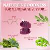 Menopause Supplements for Women Gummies - Complete Natural Mild Hot Flashes & Night Sweats Support, 16 in 1 Multi-Benefit Female Menopause Relief Gummy, Support for Balance & Energy - 60 Gummies view 3