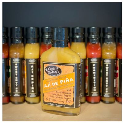 Captain Rodney's Private Reserve Hot Sauce (Ahi de Pina Pineapple)