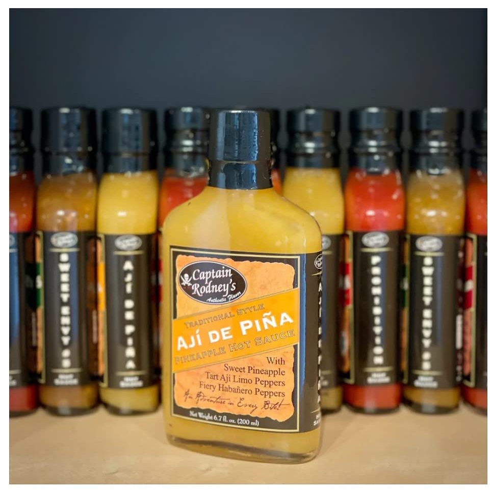 Captain Rodney's Private Reserve Hot Sauce (Ahi de Pina Pineapple)