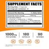 BulkSupplements.com Essential Amino Acids Capsules (EAA) - Amino Acids Supplement - EAAs Amino Acids - EAA Capsules - 1000 mg Serving - 90 Day Supply (180 Gelatin Capsules) view 2