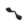 Caulo Asian Fit Nose Pads Replacement for Oakley EVZero Sunglasses OO9308 OO9313 OO9337 OO9383 OO9386 OO9388 OO9389 OO9410 (Black - 1 Pair) view 1