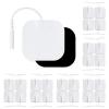 24 Pack 2" x 2" TENS Unit Replacement Pads Reuse More Than 45 Times, Upgraded Self-Adhesive Pads Compatible with AUVON, TENS 7000, White view 1