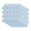 PATIKIL Eyeglass Microfiber Cleaning Cloth 7"x6", 20 Pack Glasses Cleaning Cloth Soft Wipe Screen Cloth for Camera Lens Eyeglasses Screens in Individual Vinyl Pouch, Blue view 3