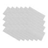 PATIKIL Eyeglass Microfiber Cleaning Cloth 7"x6", 24 Pack Glasses Cleaning Cloth Soft Suede Wipe Screen Cloth for Camera Lens Eyeglasses Screens in Individual Vinyl Pouch, Grey view 3