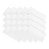 PATIKIL Eyeglass Microfiber Cleaning Cloth 7"x6", 20 Pack Glasses Cleaning Cloth Soft Wipe Screen Cloth for Camera Lens Eyeglasses Screens in Individual Vinyl Pouch, White view 3