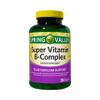 Augu Spring Valley Super Vitamin B-Complex, Metabolism Support, Tablets Dietary Supplement, 250 Count view 1