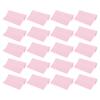 PATIKIL Eyeglass Microfiber Cleaning Cloth 7"x6", 20 Pack Glasses Cleaning Cloth Soft Wipe Screen Cloth for Camera Lens Eyeglasses Screens in Individual Vinyl Pouch, Pink view 1