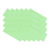 PATIKIL Eyeglass Microfiber Cleaning Cloth 6"x6", 24 Pack Glasses Cleaning Cloth Soft Suede Wipe Screen Cloth for Camera Lens Eyeglasses Screens in Individual Vinyl Pouch, Green view 3