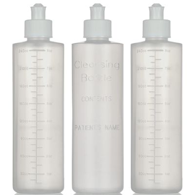 Perineal Lavette Irrigation Bottle for Postpartum Care - After-Birth Essentials for Mom to Soothe and Clean Perineal Area - Premium Portable Bidet for Women - 8OZ (Pack of 3)