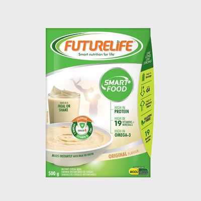 FUTURELIFE Smart Food | 500g/17.6oz | High In Protein | Gluten Free | Keto Friendly | High In Vitamins | High In Minerals | High In Fiber | (Banana, 4 Pack)