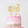 Custom Mr Mrs Cake Topper Mirror Gold Monogram Wedding Cake Topper Personalized Customized Bride And Groom Wedding Cake Topper Funny Cake Toppers for Wedding Acrylic Party Supplies view 2