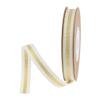 2Roll 10Yard 10mm Grosgrain Ribbons Satin Ribbons Metallic Glitter Fabric Ribbons for Xmas Gift Package Wrapping,Wedding Festival DIY Crafts Gift Wrapping Bows Decor view 1