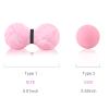 TXJ Sports Massage Balls - Lacrosse Ball & Peanut Massage Ball, Fascia Ball for Deep Tissue, Myofascial Release, Trigger Point Therapy, Fascia Ball for Back, Exercise, Stress Relief view 2