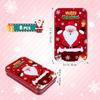 Cabilock Christmas Tinplate Card Box, 8Pcs Assorted Color Greeting Gift Card Holders with Lid, Holiday Tin Box for Christmas Party Favors Xmas Present Supplies view 4