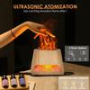 SALKING 2-in-1 Ultrasonic Essential Oil Diffuser & Himalayan Salt Lamp, Aromatherapy Diffuser Cool Mist Humidifier with Auto Off Function, 100% Pure Himalayan Pink Salt Rock, 150ml (Wooden Grain) view 4