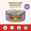 Genova Premium Yellowfin Tuna in Garlic and Tuscan Herb Infused Olive Oil, 5 Ounce Can (Pack of 12), Wild Caught, Solid Light view 3