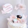 10 Pcs Bowknot Cute Cake Topper Cupcake Decor Party Supplies Cake Decoration For Girls Women Princess Party Decorations Supplies view 2