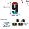 7 Pieces Game Unlock Cake Toppers Teen Level UP 9th Happy Birthday Game Controller Decorations Set, Boys and Girls Game Birthday Party, Game Night Party Decorations, Birthday Gifts for Kids. SugarGera view 2