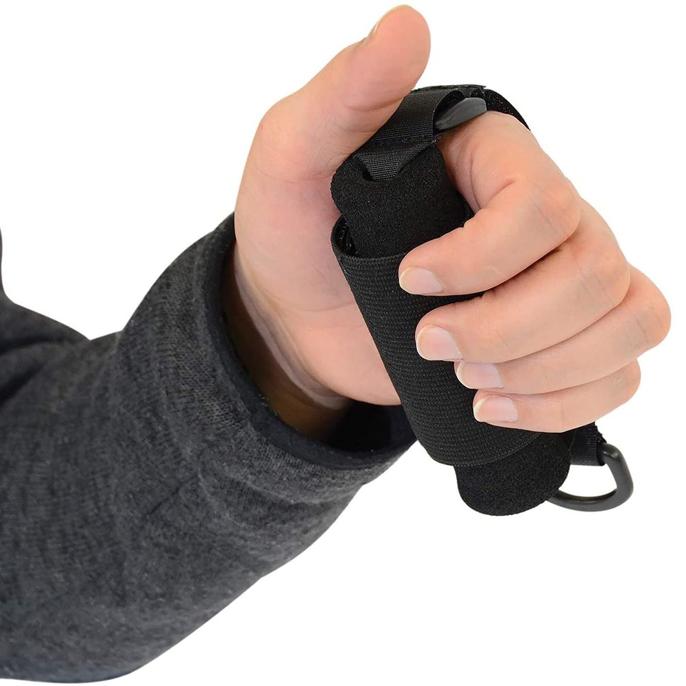 Aid Utensil Cuff Holder Strap Eating Assistance Nylon Hand Band for Patients Elderly Disabled Holding Spoons Forks Knife Pens Toothbrushes