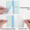 50 Pcs Waterproof Adhesive Bandages Transparent Stretch Tattoo Aftercare Bandage,Protective Waterproof Film Dressing Cover Tape for Wound Dressing, Swimming, Shower (4 x 4 Inch Round,Square) view 4