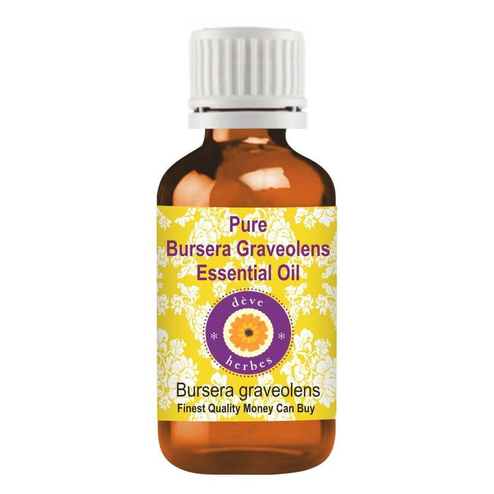 Deve Herbes Pure Bursera Graveolens Essential Oil (Bursera graveolens) Steam Distilled 5ml (0.16 oz)