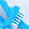 Healifty Toothbrush Head for Dentures Brush Set Portable Case Double Sided Brush view 2