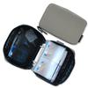 Mighty Well Diabetic Supplies Travel Case, Storage Bag for Glucose Meter and Other Diabetic Supplies (Bag Only), Self Care Case (Steel) view 1