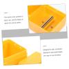 FOMIYES 3pcs Broken Cutter Device Waste Blades Box for Disposal Blades Box for Home Dorm Store School and More view 3