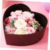 jojofuny Cupcake Containers Favor Boxes Heart Boxes 3Pcs, s s for Arrangements Heart Shaped Favor s Shaped Bag view 2
