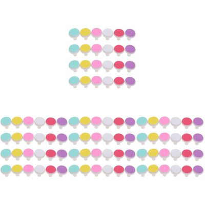FOMIYES 4sets Safe Nail File Replacement Pads for Baby 24 Count Electric Nail Trimmer Heads for Children's Fingernails and Toenails 24pcs*4