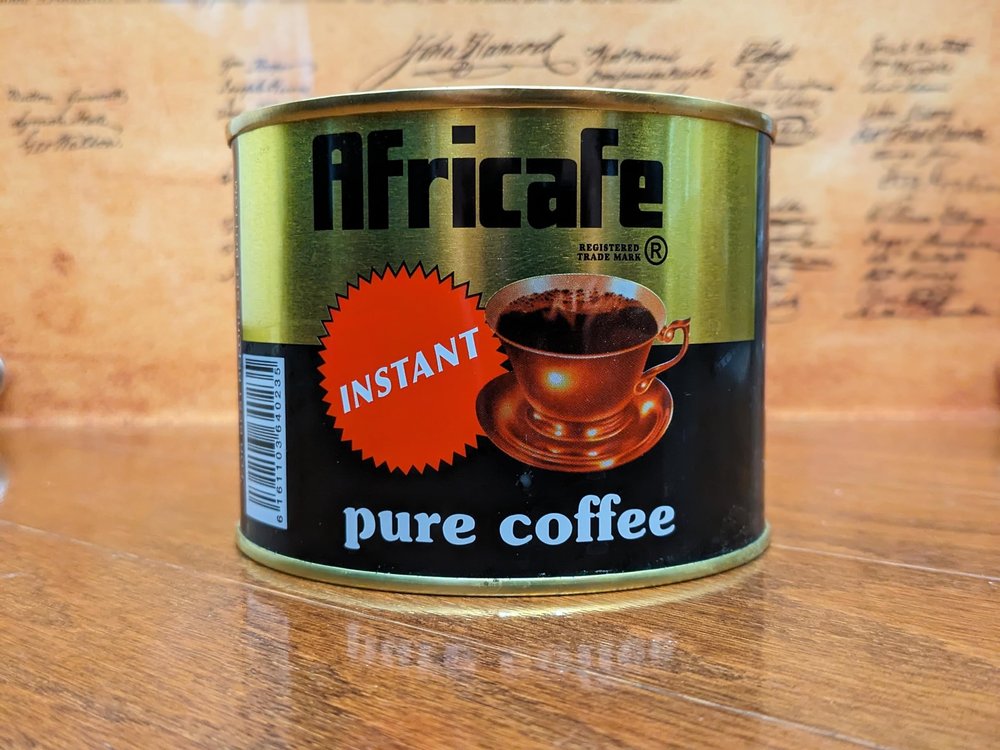 Africafe Pure Instant Coffee from Tanzania, Manufacturer Direct, 100 Grams (100GM)