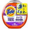 Tide Power Pods Laundry Detergent Pacs with Febreze, 32 Count, Spring & Renewal Scent, Febreze Freshness with Odor Eliminators view 1