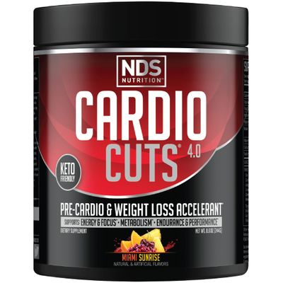 Cardio Cuts NDS Nutrition 4.0 Miami Sunrise Flavor - 40 Servings