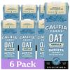 Califia Farms  Vanilla Oat Barista Blend Oat Milk, 32 Oz (Pack of 6), Shelf Stable, Dairy Free, Plant Based, Vegan, Gluten Free, Non GMO, Milk Frother, Creamer, Blue view 1