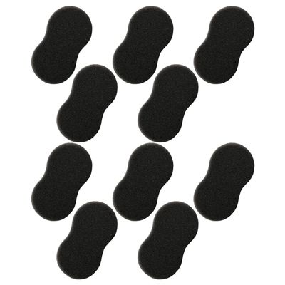 Lurrose Cleaning Sponge 10Pcs Barber Neck hair removal sponge neck duster haircut duster brush Duster, Professional Hair Hair Sponge