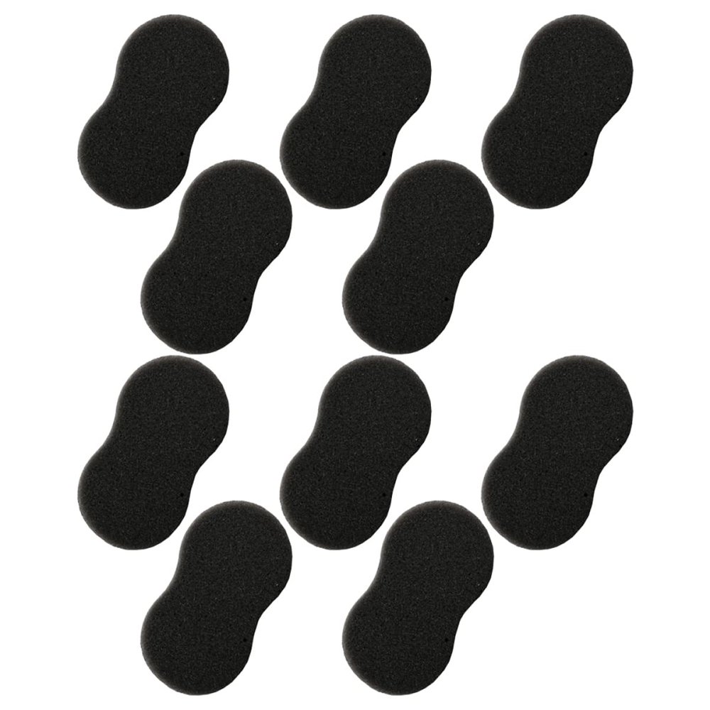 Lurrose Cleaning Sponge 10Pcs Barber Neck hair removal sponge neck duster haircut duster brush Duster, Professional Hair Hair Sponge